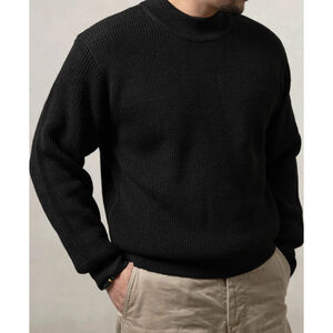 Bronson Vintage 1930s USN Woolen Sweater Warm Thick Wool Sweater Knit Top 44